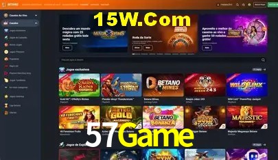 Biblioteca de slots populares na 57Game